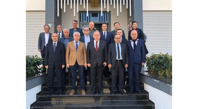 Tariş Başkanları Faruk Aydın’ı ziyaret etti