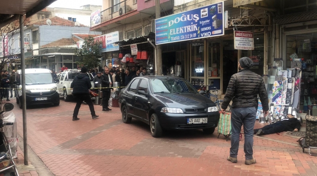 Turgutlu'da bir kişi tabancayla vurularak yaralandı