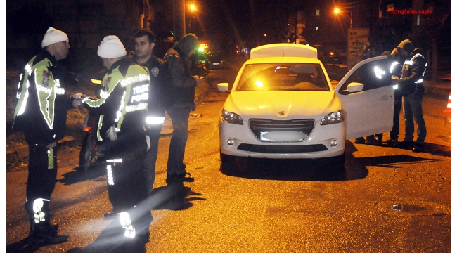 Turgutlu'da huzur uygulaması: 10 sürücüye 7 bin 908 TL ceza