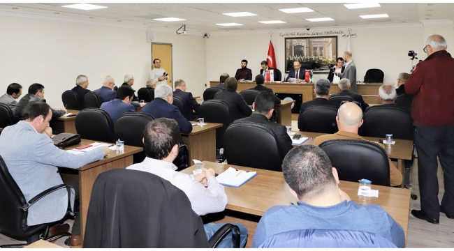 Belediye meclis toplantısı ertelendi