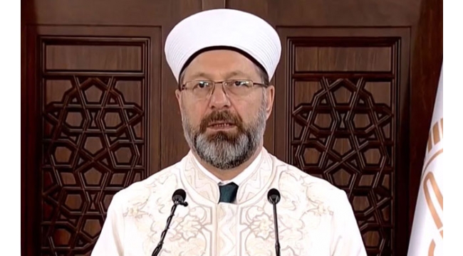 Diyanet İşleri Başkanı Erbaş duyurdu: Cami ve mescitlerde cemaatle namaza ara