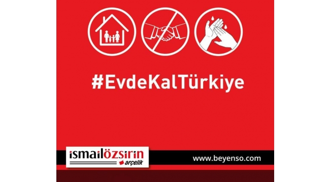 #EVDEKALTÜRKİYE