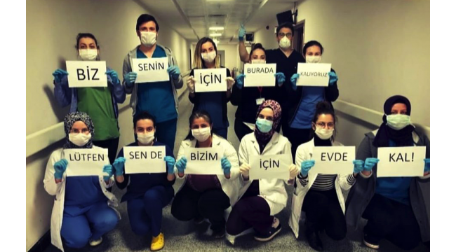 İlçe Sağlık Müdürlüğü çalışanları hafta sonu da görev başında!