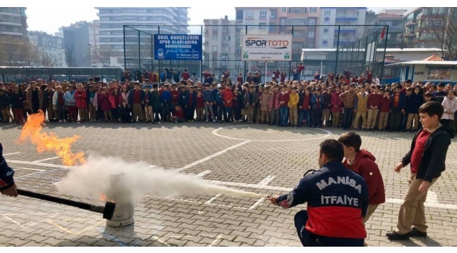 İtfaiyeden 52 bin 711 öğrenciye ‘afet’ eğitimi