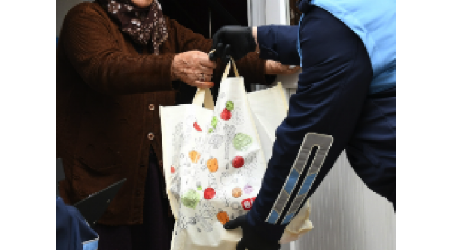 Kaymakamlık ve belediyeden 65 yaş üstündekiler için ortak ekip