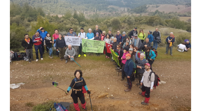 Olymposlular Çıplak Değirmen - Kelebek Şelalesi parkurunda