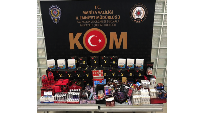 Satışı yasak cinsel uyarıcı ürünler ele geçirildi