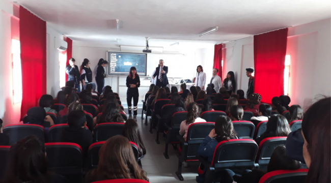 Selman Işılak MTAL öğrencilerine üniversite tanıtımı
