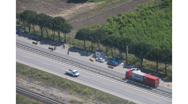 Havadan trafik denetiminde 18 sürücüye ceza