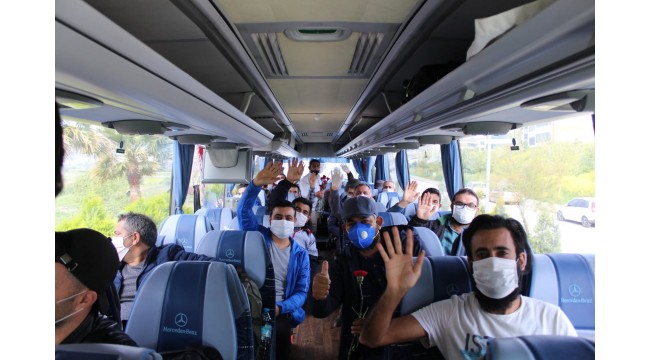 Karantina süresi dolan 299 kişi evlerine gönderildi