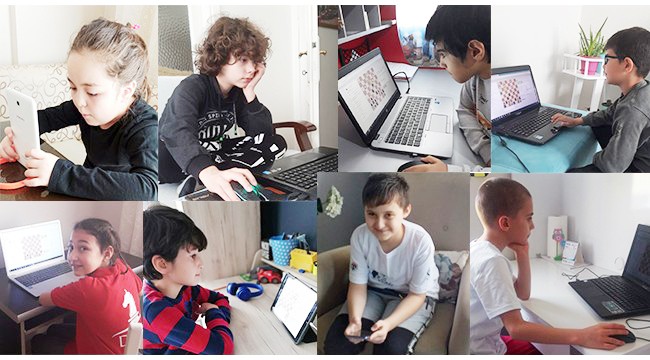 Milli egemenlik online satranç turnuvası ilgi gördü