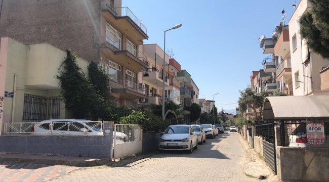 Turgutlu'da bir apartman karantinaya alındı
