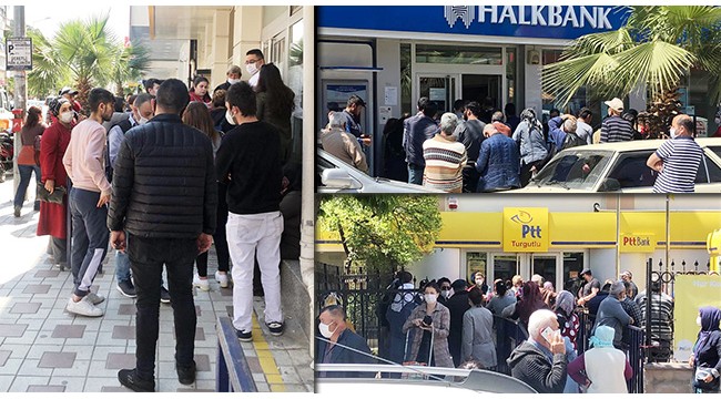 Vatandaşlar 'sosyal mesafe' uyarılarına aldırış etmedi!