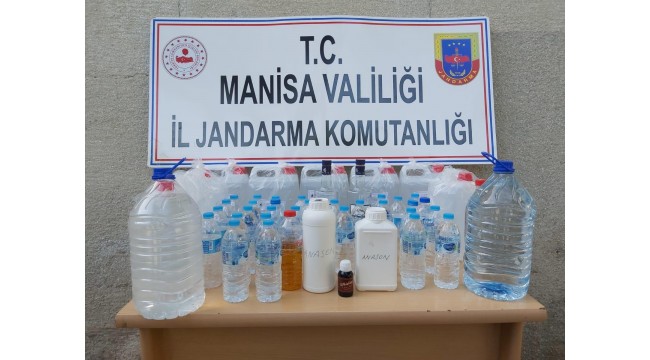 75 litre kaçak içki ele geçirildi