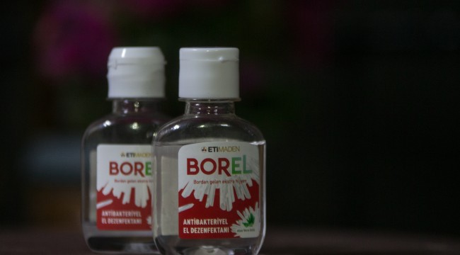 Bor katkılı dezenfektan satışı 4 milyon şişeye yaklaştı