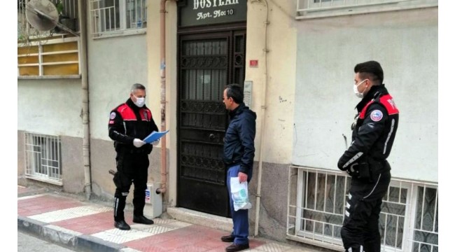 Ev karantinasına uymayan 7 kişiye 22 bin 50 lira ceza