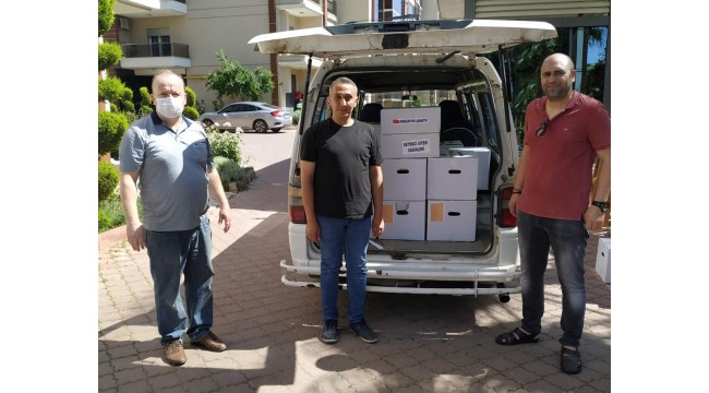 Ketenci Sitesi sakinlerinden 150 aileye gıda yardımı