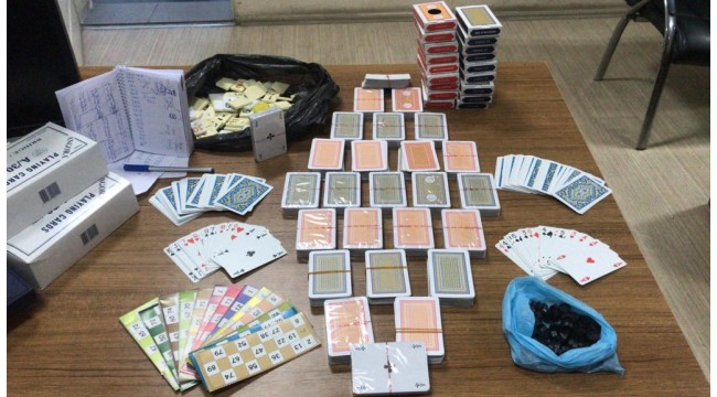 Kumar oynayan 13 kişiye, 40 bin 950 lira ceza