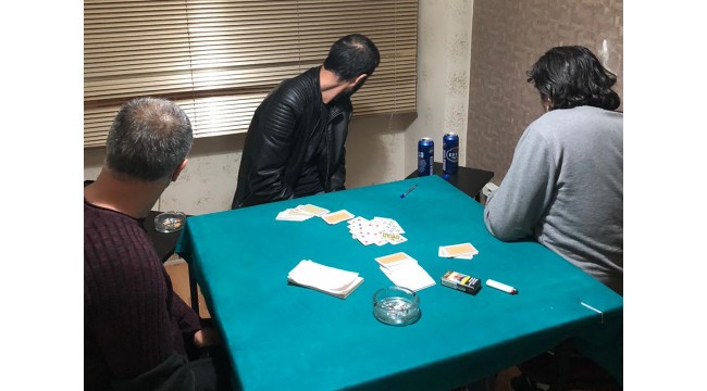 Kumar oynayan 5 kişiye 19 bin lira ceza