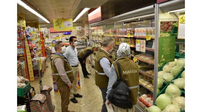 Manisa'da gıda işletmeleri denetlendi