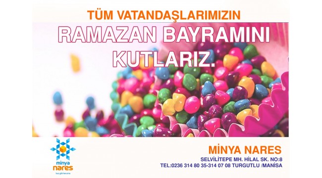 Minya Nares Ramazan Bayramı'nızı kutlar
