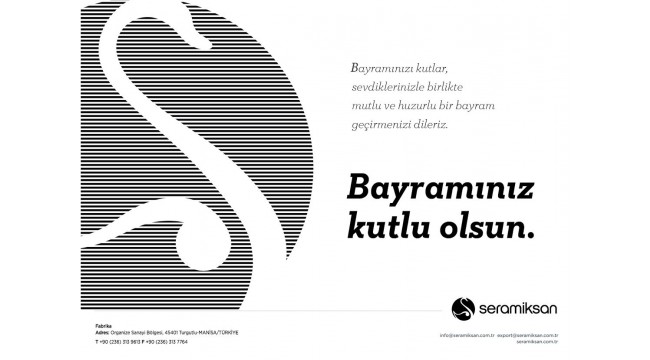 Seramiksan: Bayramınız kutlu olsun