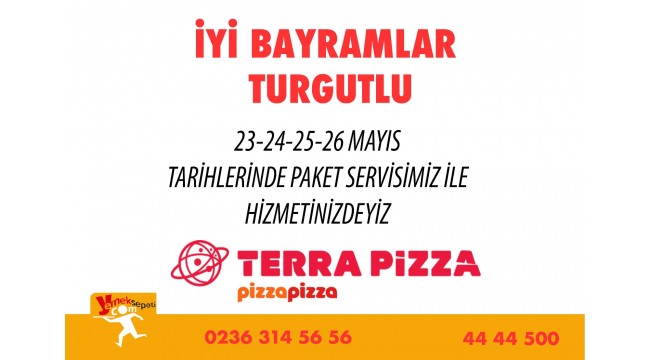 Terra Pizza: İyi bayramlar Turgutlu