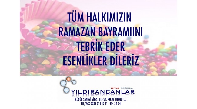Yıldırancanlar Isıtma - Soğutma Ramazan Bayramı'nızı kutlar
