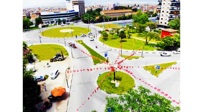 Alparslan Türkeş Köprülü Kavşağı yeni görünüme kavuştu