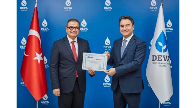 DEVA Partisi Manisa İl Başkanı Belli Oldu