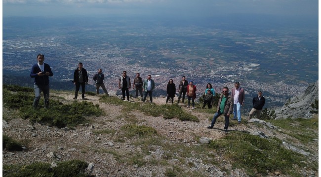 İlçelerde görev yapan gazetecilere Spil Dağı 'Milli Park' tanıtıldı