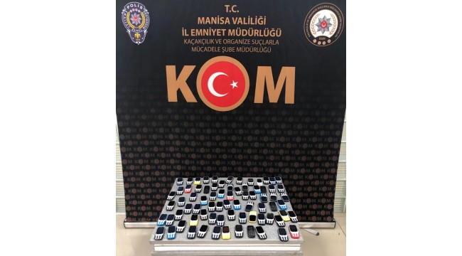 Kaçak yollarla sokulmuş 90 cep telefonu ele geçirildi