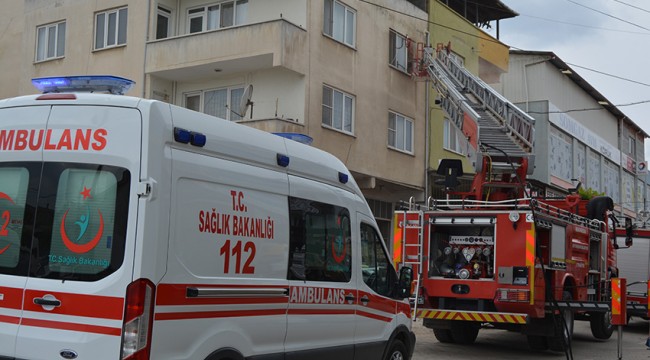 Evinde yangın çıkan kişi hayatını kaybetti