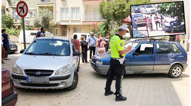 Patlayan lastiğini değiştirmek isterken otomobil çarptı: 1 yaralı