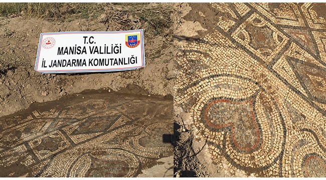 Tarihi mozaikleri jandarmaya 5 milyon dolara satmaya çalışan 8 kişi yakalandı