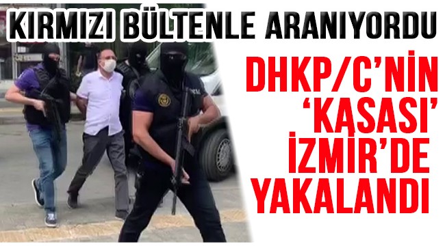 Terör örgütü DHKP/C'nin "kasası" olduğu belirtilen M.S.D, İzmir'de yakalandı