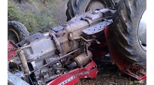 Traktörün altında kalan sürücü yaşamını yitirdi