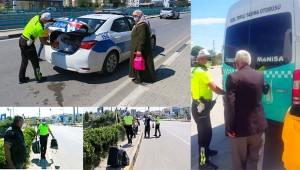 Turgutlu'da polisten insanlık dersi