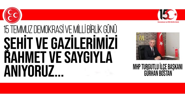 15 Temmuz Demokrasi ve Milli Birlik Günü