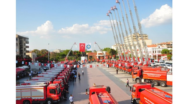İtfaiye Filosuna Takviye 10 Yeni Araç
