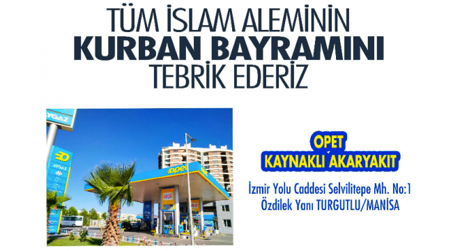 Opet Kaynaklı Akaryakıt'tan Kurban Bayramı kutlaması
