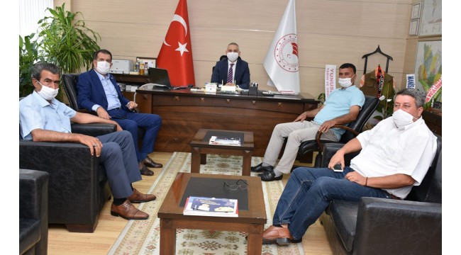 Başkan Şenol'dan İl Tarım ve Orman Müdürü Öztürk'e ziyaret
