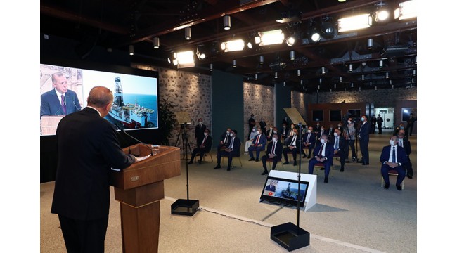 Cumhurbaşkanı Erdoğan: Türkiye, tarihinin en büyük doğal gaz keşfini Karadeniz’de gerçekleştirdi