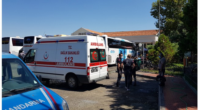 Manisa'da, karantina kurallarını ihlal eden kişi otobüste yakalandı