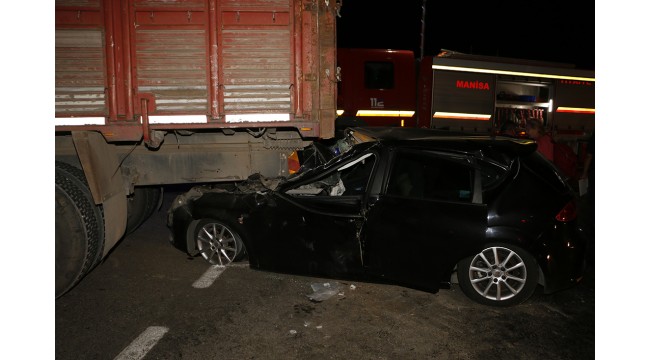 Manisa'da trafik kazası: 2'si ağır 5 yaralı