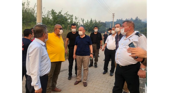 Manisa Valiliği'nden Ahmetli'deki orman yangınına ilişkin açıklama