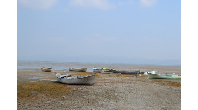 Marmara Gölü kuraklık tehdidi altında