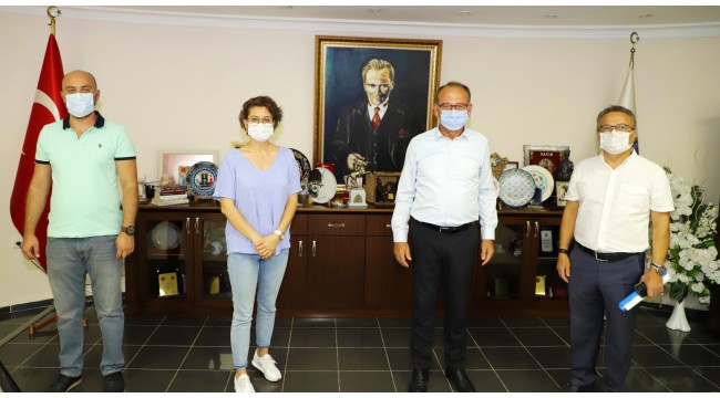 Turgutlu Rotary Kulübünden Başkan Akın'a ziyaret 
