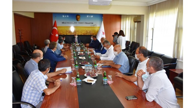 Üzüm Rekolte Tahmin Komisyonu toplandı