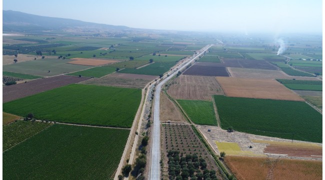 3 ilçeyi bağlayan güzergah beton yolla güçlendi